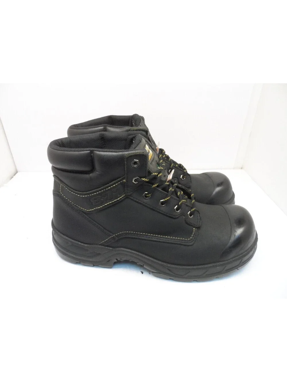 Dakota Men's 6'' 877 Steel Toe Steel Plate Work Boots Black Size 13M